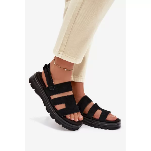 Dámske sandále BIG STAR SHOES TT274484 BLACK 