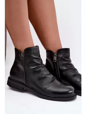 Dámske členkové topánky VINCEZA 58683 BLACK