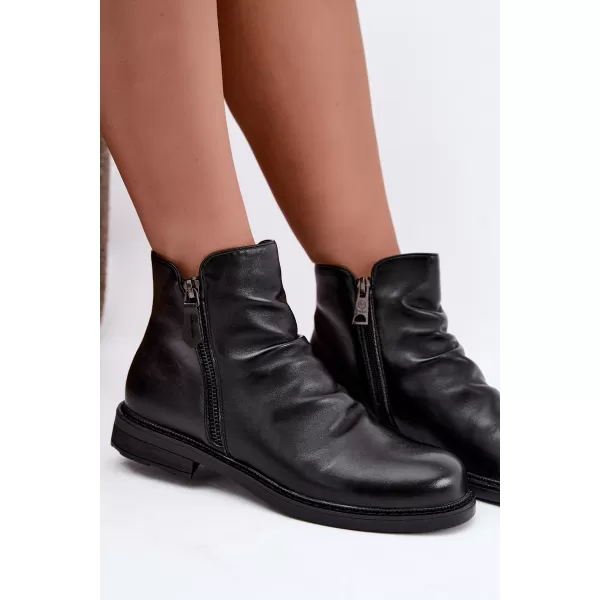  Dámske členkové topánky VINCEZA 58683 BLACK 