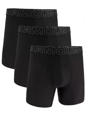 Pánske boxerky UNDER ARMOUR M UA PERF TECH MESH 6IN 1383884-001 ČIERNA