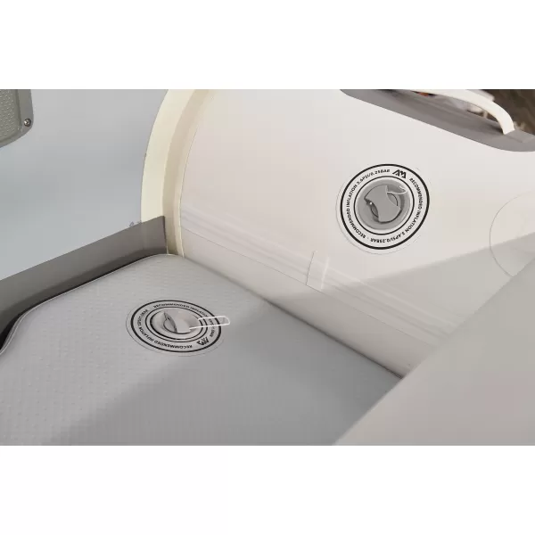  Čln AQUA MARINA U-DELUXE 2,98M DWF AIR DECK ŠEDÁ 