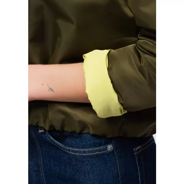  Dámska bunda OMBRE OW-JT-E0003 KHAKI 