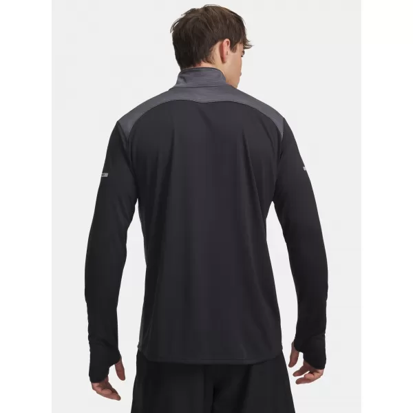  Pánske tričko UNDER ARMOUR TECH UTILITY 1/4 ZIP 6004963-002 ČIERNA 