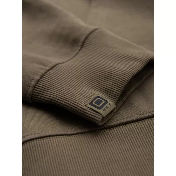  Pánska mikina OMBRE OM-SSZP-0256 OLIVE 