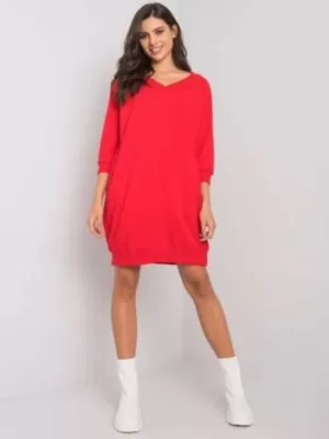 Dámske šaty BASIC FEEL GOOD RV-SK-7203.35P RED