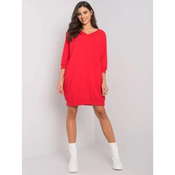  Dámske šaty BASIC FEEL GOOD RV-SK-7203.35P RED 