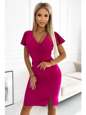 Dámske šaty NUMOCO 479-14 SÝTA FUCHSIOVÁ