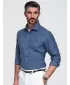 Pánska košeľa OMBRE K695 DENIM