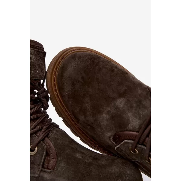  Pánske topánky BIG STAR SHOES UU174254 BROWN/BEIGE SHADOWS 