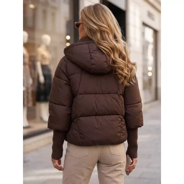  Dámska bunda DSTREET TY5895 HNEDÁ 