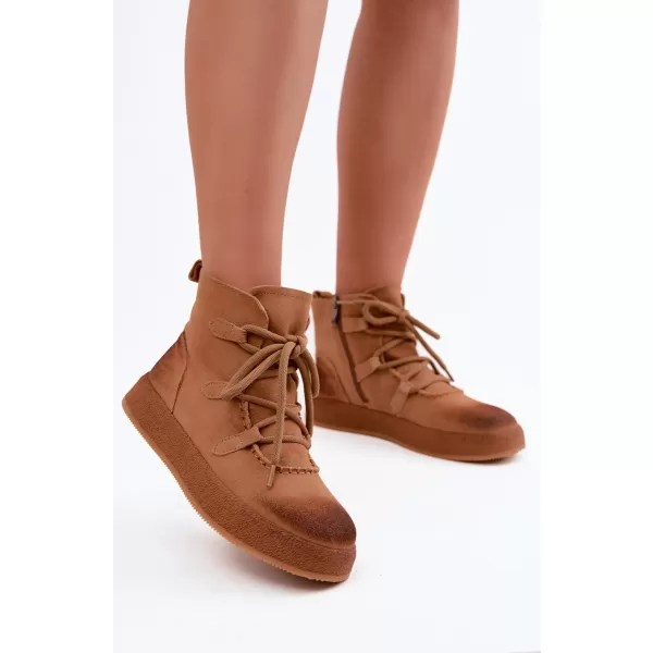  Dámske čižmy ARTIKER 59C1128 BEIGE 