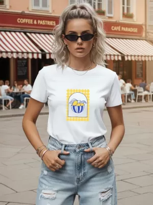 Dámske tričko DSTREET NX8044RY-WH BIELA