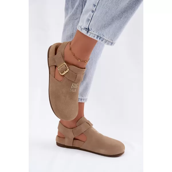  Dámske sandále BIG STAR SHOES TT274542 BEIGE 