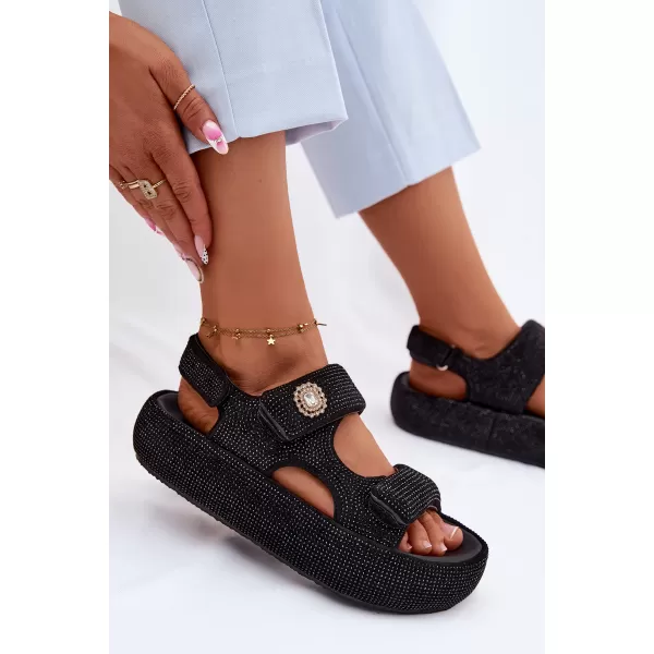  Dámske sandále GOE TT2N4102 BLACK 