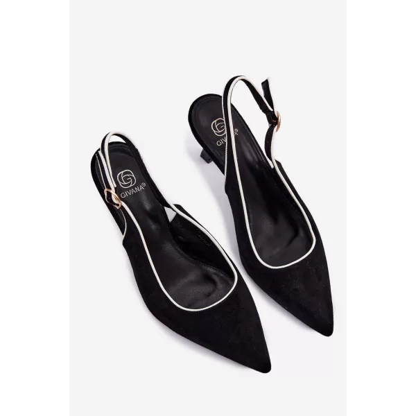  Dámske sandále BOTO CH937 BLACK 