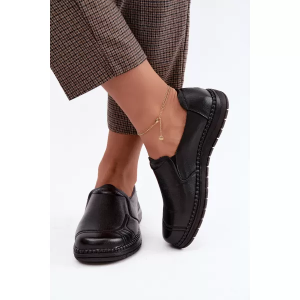  Dámske poltopánky VINCEZA 107241 BLACK 