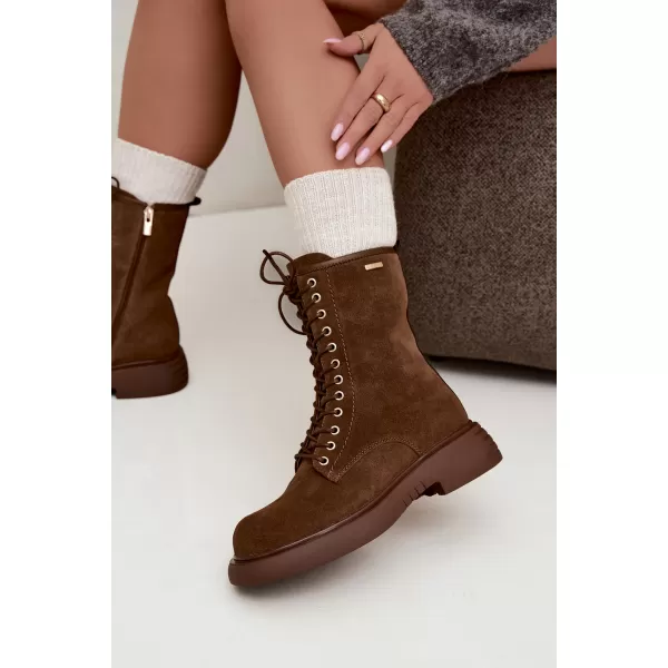  Dámske topánky BIG STAR SHOES UU274611 BROWN/BEIGE 