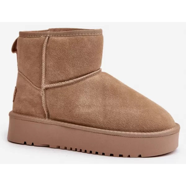  Dámske snehule BOTO NN605 KHAKI 