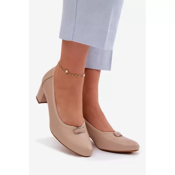 Dámske lodičky VINCEZA 58622 BEIGE 