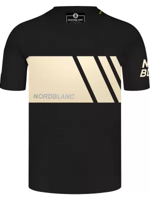 Pánske funkčné cyklo tričko NORDBLANC MUD NBSMF8083 ČIERNA