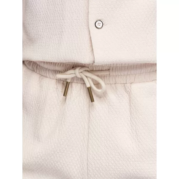 Pánske kraťasy OMBRE OM-SRCS-0207 CREAM 
