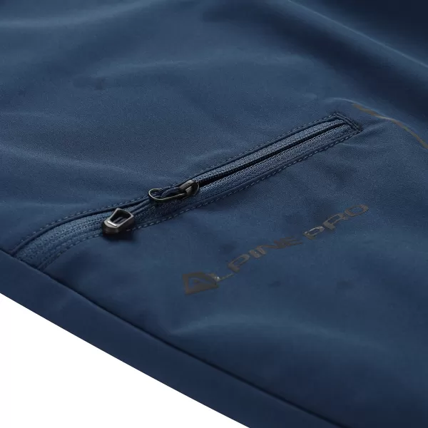  Pánske capri nohavice ALPINE PRO WEDER 2 BLUE WING TEAL 