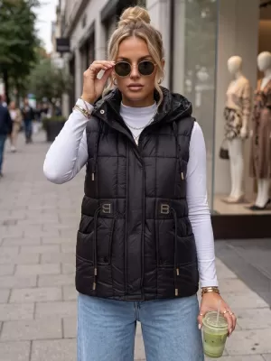Dámska vesta DSTREET TY5973 ČIERNA