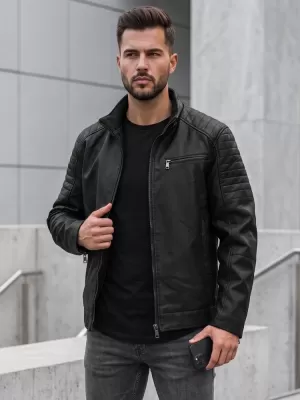 Pánska bunda DSTREET TX5143 ČIERNA