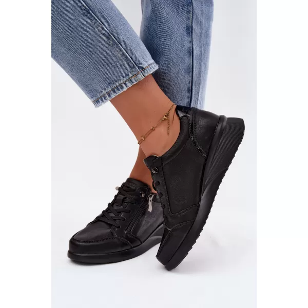  Dámske poltopánky VINCEZA 79644 BLACK 