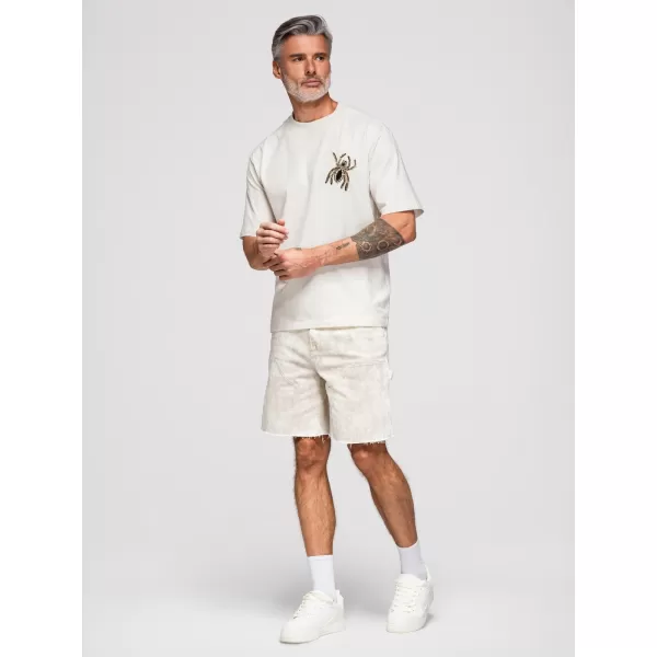  Pánske tričko OMBRE OM-TSCT-0277 OFF-WHITE 