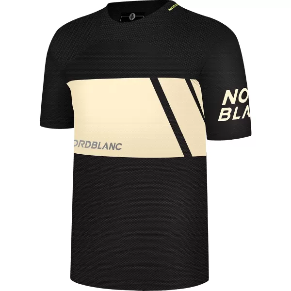  Pánske funkčné cyklo tričko NORDBLANC MUD NBSMF8083 ČIERNA 