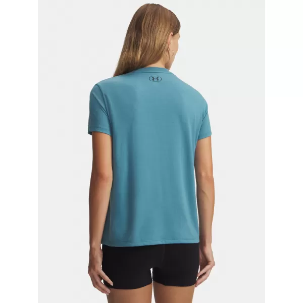  Dámske tričko UNDER ARMOUR W VARSITY SS 6010592-466 MODRÁ 