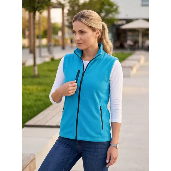  Dámska fleece vesta MALFINI EXIT W-525 TYRKYSOVÁ 