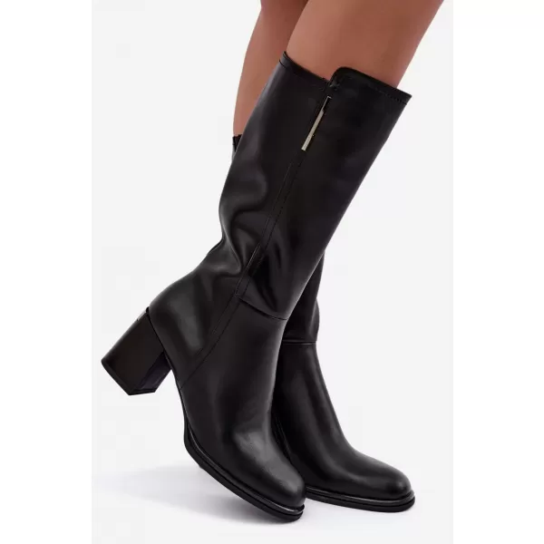  Dámske čižmy VINCEZA 67053 BLACK 