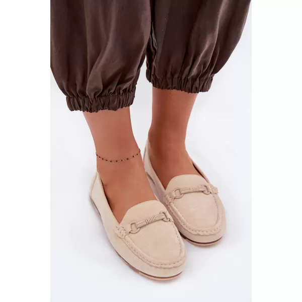  Dámske mokasíny BOTO 6358 BEIGE 