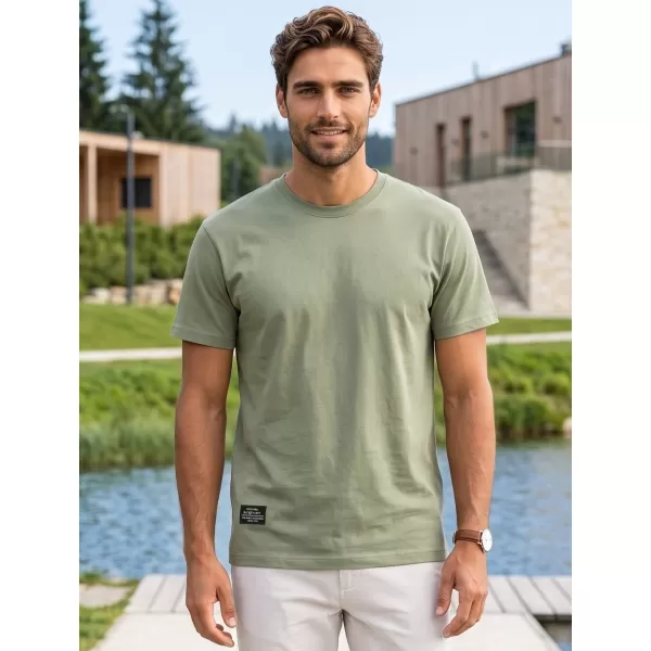  Pánske tričko ALTISPORT NP/ALMST20001 MILITARY GREEN 