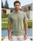 Pánske tričko ALTISPORT NP/ALMST20001 MILITARY GREEN