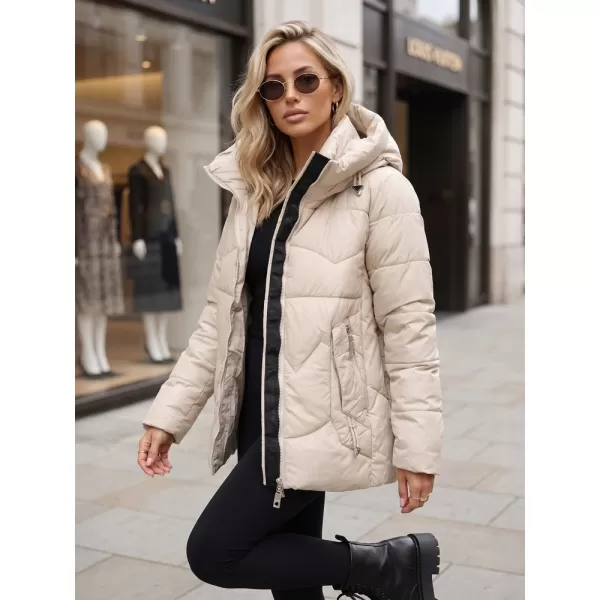  Dámska bunda DSTREET TY5937 BÉŽOVÁ 