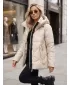 Dámska bunda DSTREET TY5937 BÉŽOVÁ