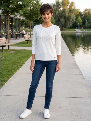 Dámske tričko ALTISPORT IDIARA BIELA