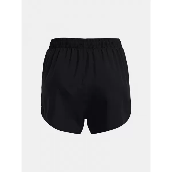  Dámske kraťasy UNDER ARMOUR UA FLY BY 3'' SHORTS 1382853-001 ČIERNA 