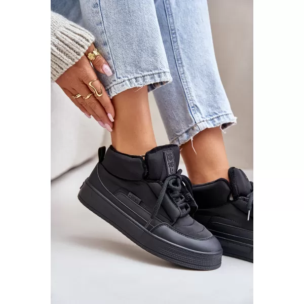  Dámske snehule BIG STAR SHOES OO274A530 BLACK 