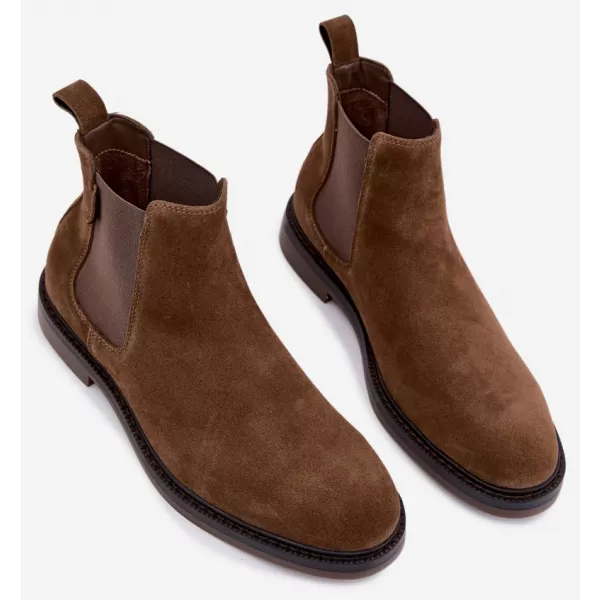  Pánske topánky BIG STAR SHOES UU174277 BROWN/BEIGE SHADOWS 