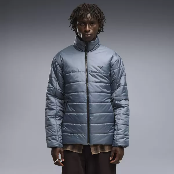  Pánska bunda PUMA ESS PADDED JACKET 68521037 EVENING BLUE 