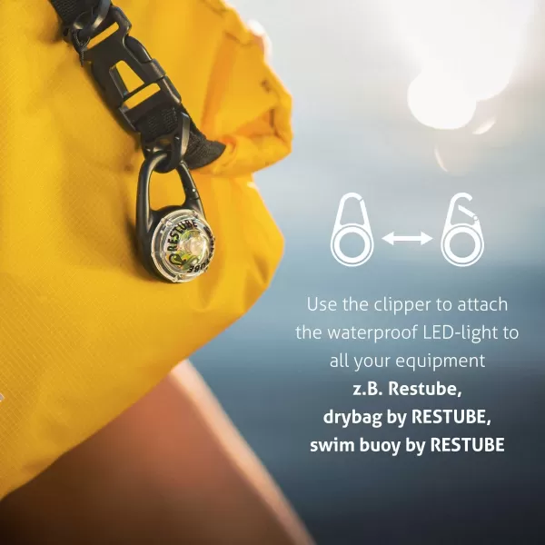 LED svetlo RESTUBE vodotěsné BLACK 