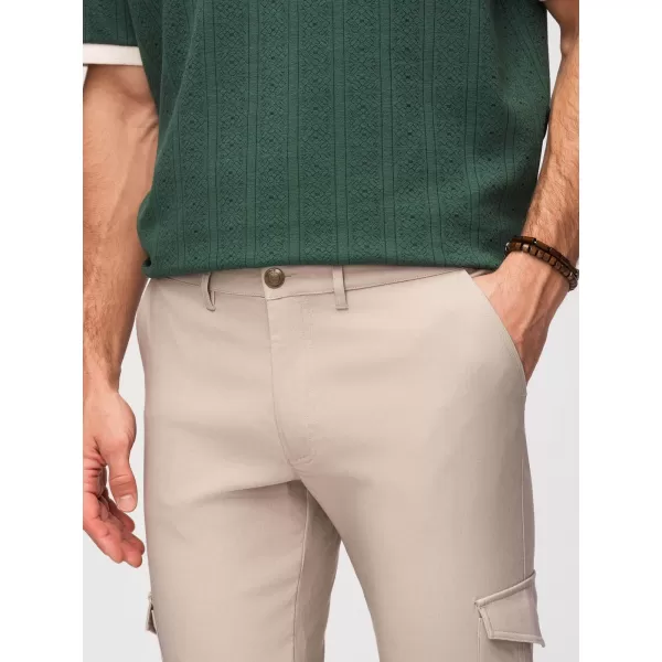  Pánske nohavice OMBRE P1515 BEIGE 