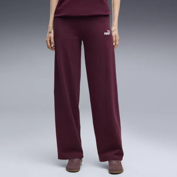  Dámske legíny PUMA ESS SMALL NO. 1 LOGO HIGH-WAIST STRAIGHT 68242924 RUBY NOIR 