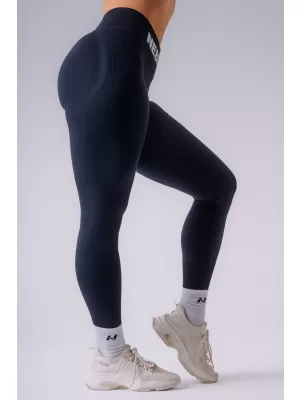 Dámske legíny NEBBIA FLOW SEAMLESS 496 DARK BLUE
