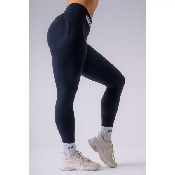  Dámske legíny NEBBIA FLOW SEAMLESS 496 DARK BLUE 