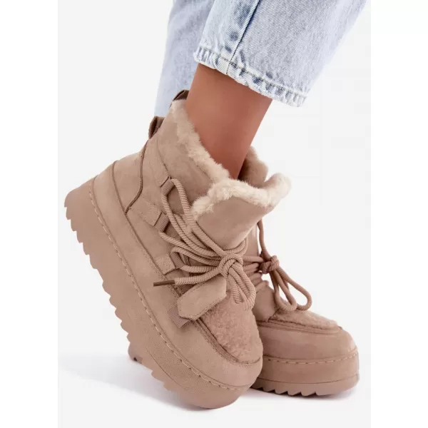  Dámske topánky BOTO 9077 KHAKI 
